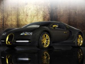 Bugatti Veyron 16.4 Linea Vincero d&rsquo;Oro by Mansory 2010 года